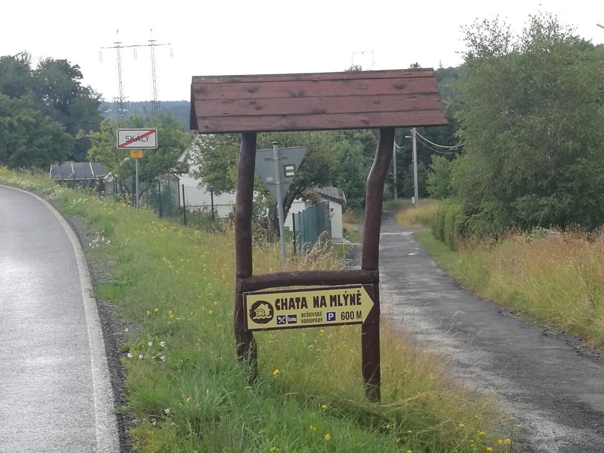 Penzion Chata Na Mlyne Horni Mesto Exteriör bild
